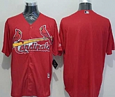 St. Louis Cardinals Blank Red New Cool Base Stitched MLB Jersey,baseball caps,new era cap wholesale,wholesale hats